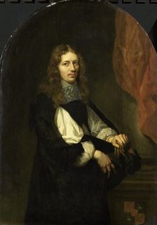 Portrait of Pieter de Graeff (1638-1707), lord of Zuid-Polsbroek, Purmerland, and Ilpendam. Alderman Creator: Gaspar Netscher