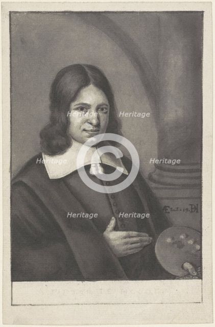 Portrait of Pieter de Hooch, 1750-1800. Creator: Anon.