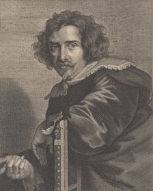 Portrait of Pieter de Jode the Younger, 1606-74. Creator: Pieter de Jode II