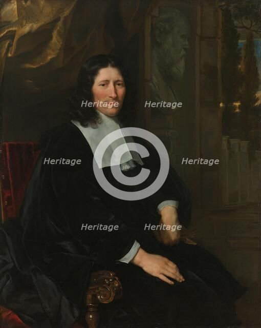 Portrait of Pieter de la Court, 1667. Creator: Abraham Lambertsz. Van Den Tempel.