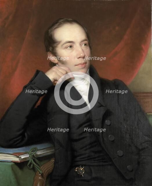 Portrait of Pieter Ernst Hendrik Praetorius, Broker, Draftsman and Painter. Chairman of the Board of Creator: Charles Howard Hodges.