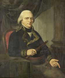 Portrait of Pieter Gerardus van Overstraten, Governor-General of the Dutch East Indies, 1802-1820. Creator: Adriaan De Lelie
