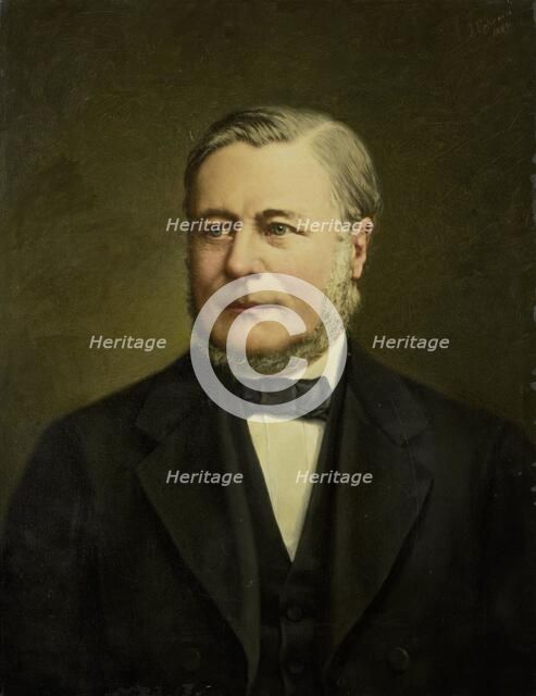 Portrait of Pieter Hendrik van Gelder (1822-1883), 1887. Creator: Johannes Ephraim.