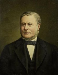 Portrait of Pieter Hendrik van Gelder (1822-1883), 1887. Creator: Johannes Ephraim