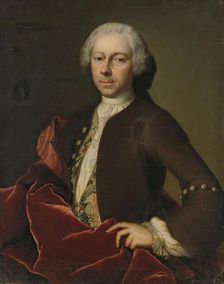 Portrait of Pieter Parker, Alderman, Burgomaster and Councilor of Goes, 1742. Creator: B. Monmorency