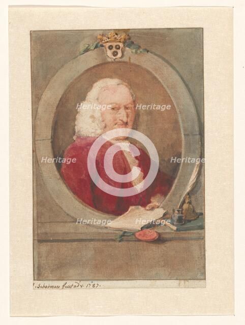 Portrait of Pieter van Bleiswijk, 1787. Creator: Aert Schouman.