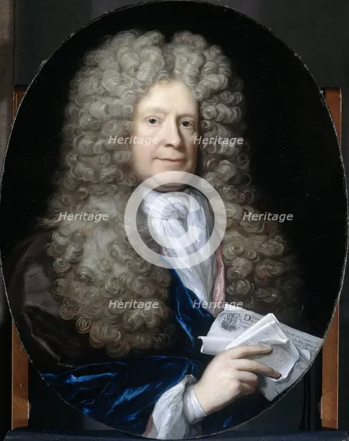 Portrait of Pieter van de Poel (1654-1710), 1690-1729. Creator: Arnold Boonen.