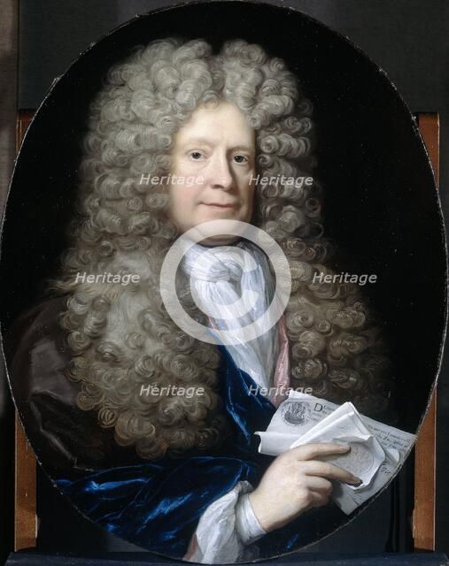 Portrait of Pieter van de Poel (1654-1710), 1690-1729. Creator: Arnold Boonen.