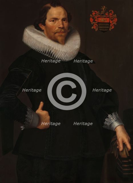 Portrait of Pieter van Son (c.1590-1654), c.1622-c.1629. Creator: Nicolaes Eliasz Pickenoy.
