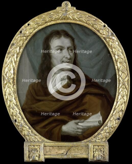 Portrait of Pieter Verhoek, Poet and Marble Painter in Amsterdam, 1700-1732. Creator: Arnoud van Halen.