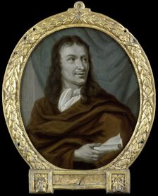 Portrait of Pieter Verhoek, Poet and Marble Painter in Amsterdam, 1700-1732. Creator: Arnoud van Halen