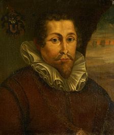 Portrait of Pieter Willemsz Verhoeff (c.1573-1609), after c.1607. Creator: Anon