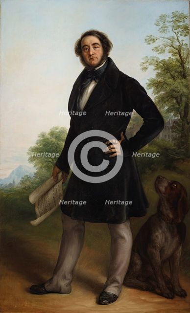Portrait of Pietro Andrea Spini (1783-1855), after 1832. Creator: Carnovali, Giovanni (1804-1873).