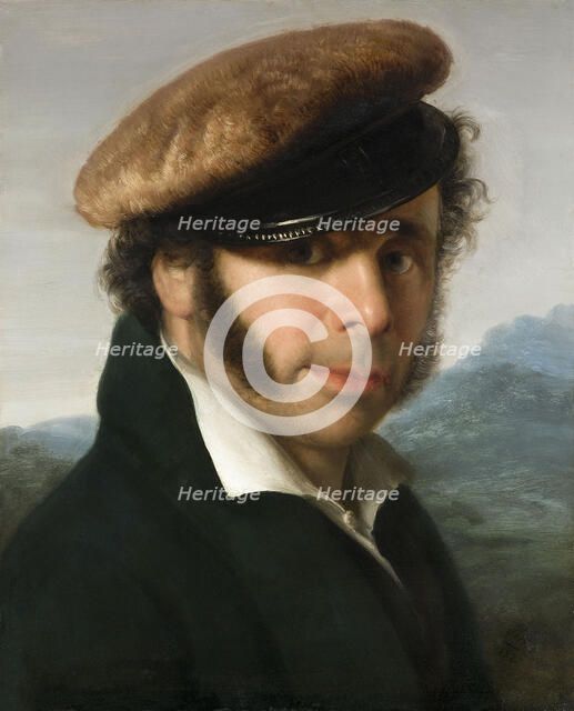 Portrait of Pietro Ronzoni, 1825. Creator: Carnovali, Giovanni (1804-1873).