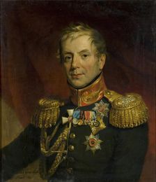 Portrait of Piotr Konovnitsyn (1764-1822), 1821. Creator: George Dawe