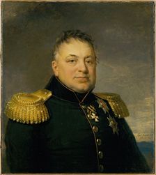 Portrait of Piotr Meller-Zakomelsky (1755-1823), 1823. Creator: George Dawe