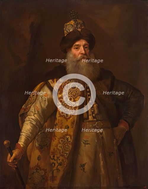 Portrait of Piotr Potyomkin (1617-1700), 1682. Creator: Sir Godfrey Kneller.