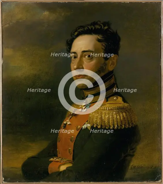 Portrait of Piotr Zheltukhin (1777-1829), 1823. Creator: George Dawe.