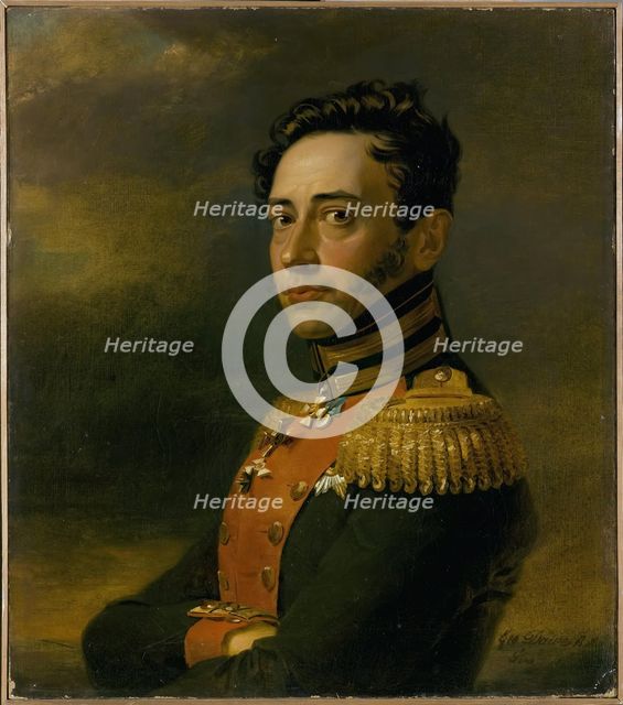 Portrait of Piotr Zheltukhin (1777-1829), 1823. Creator: George Dawe.