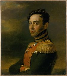 Portrait of Piotr Zheltukhin (1777-1829), 1823. Creator: George Dawe