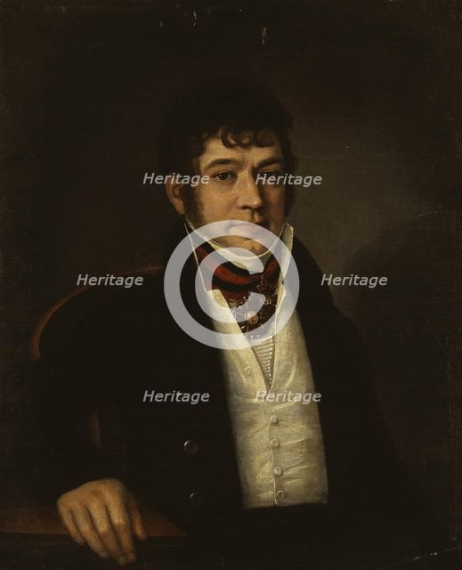 Portrait of Platon Bogdanovich Ogarev (1777-1838), 1810s. Artist: Anonymous  