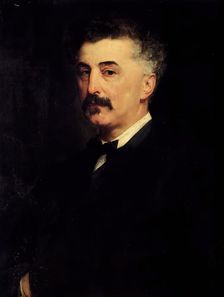 Portrait of Platon Chikhachov, 1864. Creator: Paul-Jacques-Aime Baudry