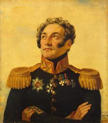 Portrait of Platon I. Kablukov (1781-1835) (1st), 1823. Creator: George Dawe