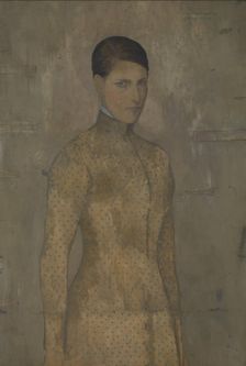 Portrait of Prudence De Schepper, 1910. Creator: Van de Woestyne, Gustave (1881-1947)