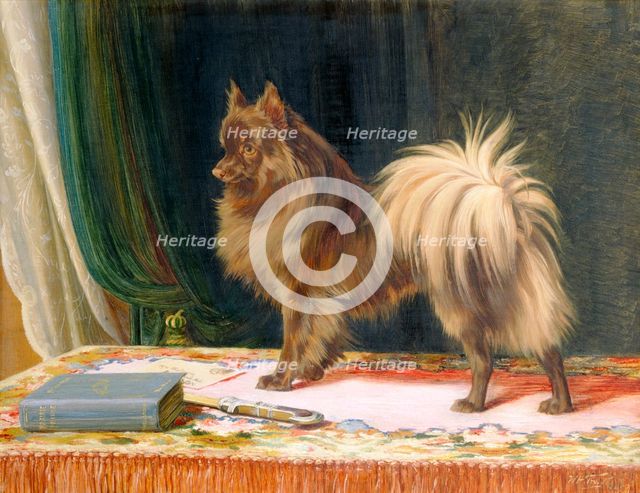'Portrait of Prairie Prince', 1897. Artist: William Henry Hamilton Trood.