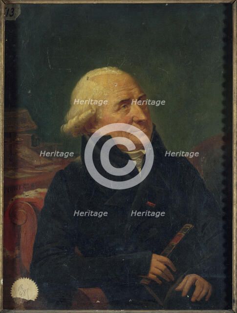 Portrait of President Le Poitevin, c1831. Creator: Pierre-Roch Vigneron.