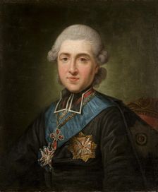 Portrait of Primate Michal Poniatowski, 1776. Creator: Unknown