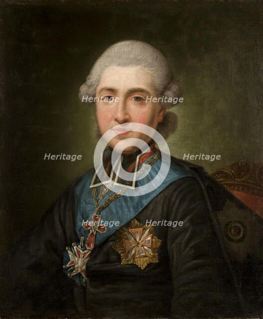 Portrait of Primate Michal Poniatowski, 1776. Creator: Unknown.