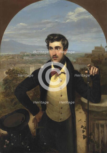 Portrait of Prince Mikhail Alexandrovich Golitsyn (1804-1860), 1833.