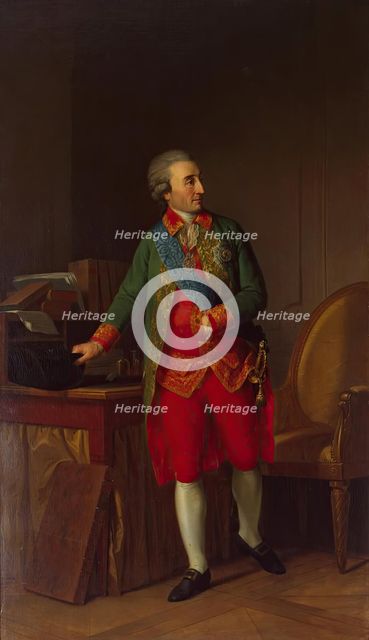 Portrait of Prince Nicolai Saltykov, 1785. Creator: Friedrich Tischbein.