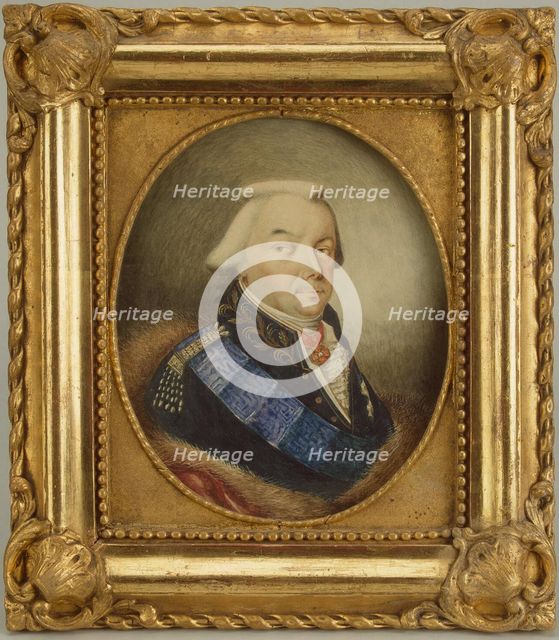 Portrait of Prince Nikolai Borisovich Yusupov (1750-1831), 1790s. Artist: Zhernovoi, Danila Grigoryevich (active End of 18th cen.)