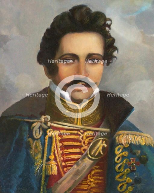 Portrait of Prince Nikolay Borisovich Galitzin (1794-1866). Artist: Anonymous 