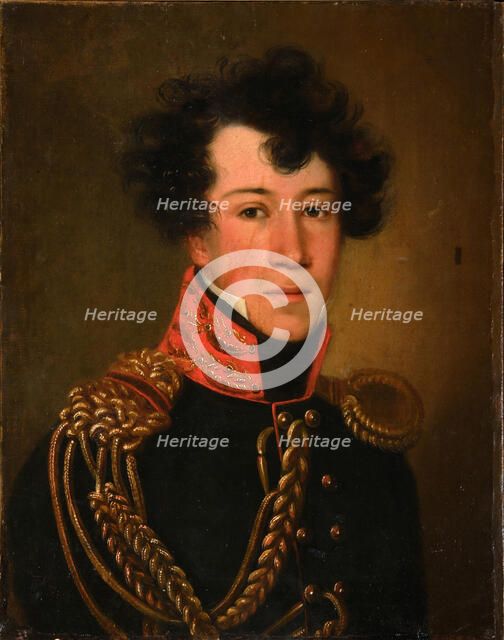 Portrait of Prince Nikolay Fyodorovich Golitsyn (1789-1860), 1810s. Artist: Anonymous  