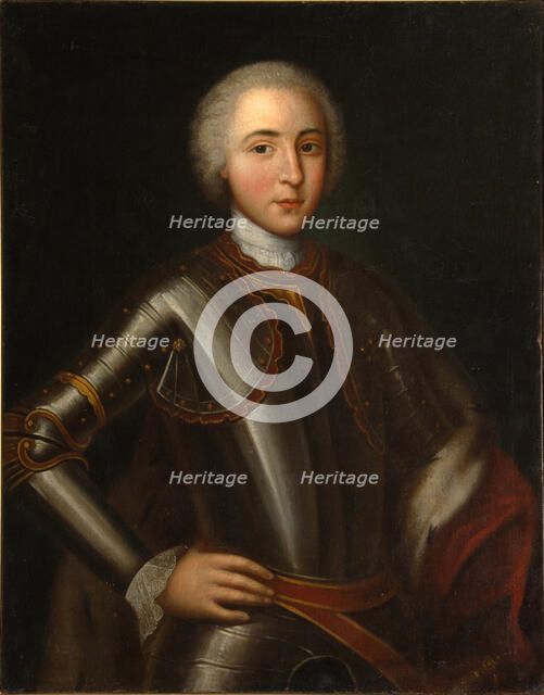 Portrait of Prince Nikolay Fyodorovich Golitsyn (1728-1780), 1750s. Artist: Anonymous  