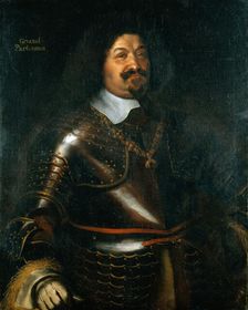 Portrait of Prince Octavio Piccolomini (1599-1656), Duke of Amalfi, 1649. Creator: Merian, Matthäus, the Younger (1621-1687)