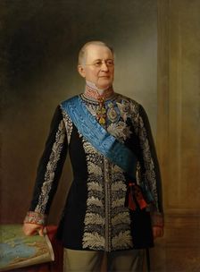 Portrait of Prince A.M. Gorchakov, 1874. Creator: Georg von Bothmann