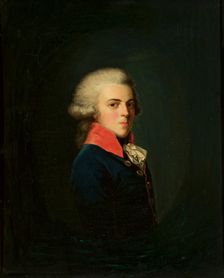 Portrait of Prince Augustus of Prussia (1779-1843) , c1795. Creator: Schröder, Johann Heinrich (1751-1812)
