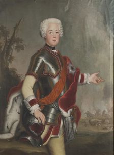 Portrait of Prince Augustus William of Prussia 1722-58. Creator: Unknown