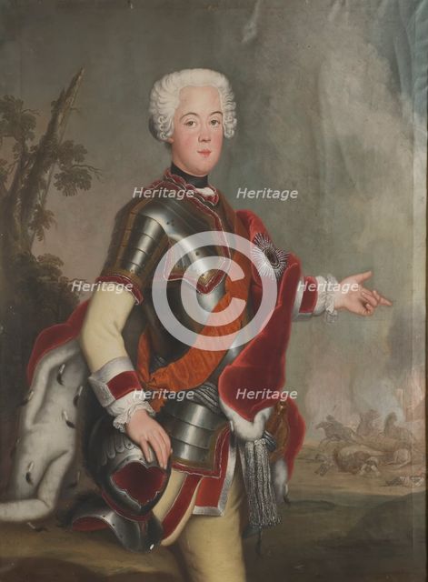 Portrait of Prince Augustus William of Prussia 1722-58. Creator: Unknown.