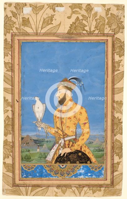 Portrait of Prince Azam Shah, late 17th/early 18th century. Creator: Unknown.