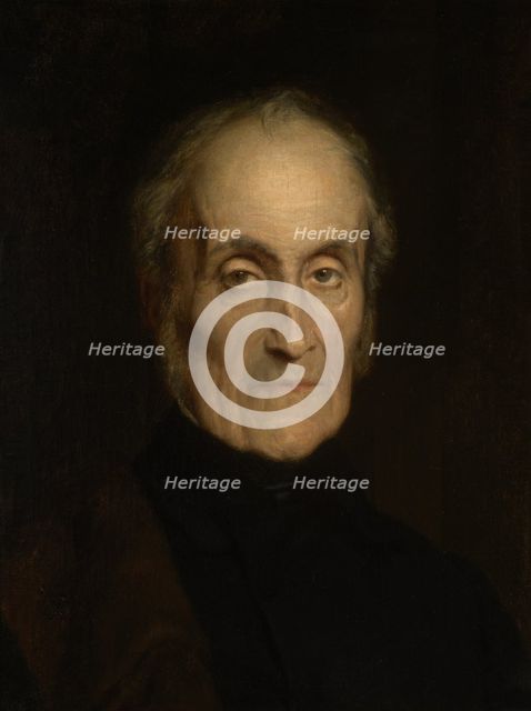 Portrait of Prince Adam Jerzy Czartoryski (1770-1861), c1853. Creator: Paul Delaroche.