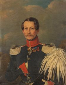 Portrait of Prince Adalbert of Prussia (1811-1873), 1842