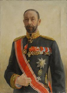 Portrait of Prince Alexander Borisovich Golitsyn (1855-1920). Creator: Pashkov, Pavel Pavlovich (1872-1952)