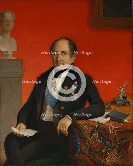 Portrait of Prince Alexander Nikolayevich Golitsyn (1773-1844), Between 1826 and 1834. Artist: Anonymous  