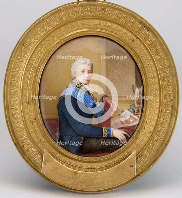 Portrait of Prince Alexander Sergeevich Stroganov (1771-1815), 1806-1807.