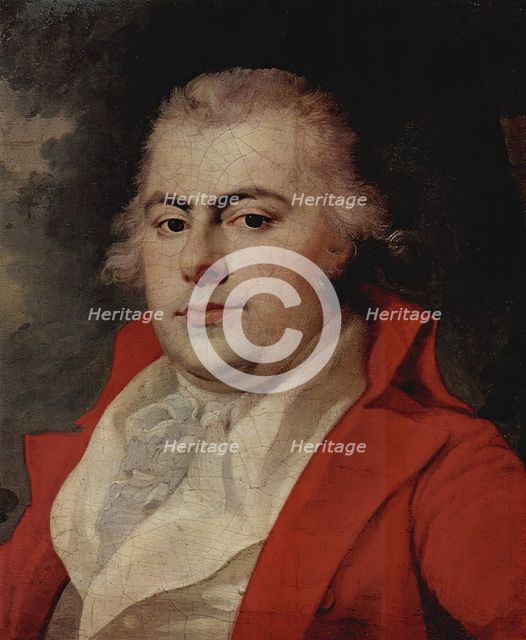 Portrait of Prince Alexei Golitsyn, the Russian Ambassador in Vienna, 1800. Creator: Josef Kreutzinger.